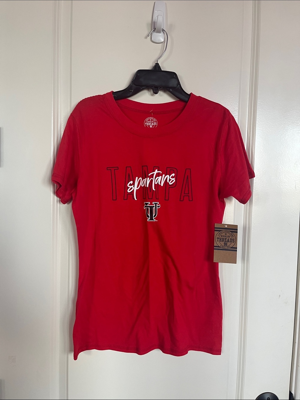 NWT University of Tampa Spartans Graphic Tee Size S